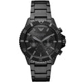 Emporio Armani Diver AR11363 Men's Chronograph Watch – Black & Black Stainless Steel Bracelet