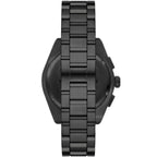 Emporio Armani Federico AR11561 43mm Men's Chronograph Watch – Gunmetal Sunray & Gunmetal Stainless Steel Bracelet
