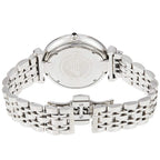 Emporio Armani Gianni AR1676 40mm Men's Quartz Watch – Black & Silver-Tone Stainless Steel Bracelet