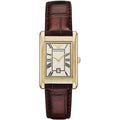 Emporio Armani Gino AR11665 Men's Quartz Watch – Cream & Black Genuine Leather Strap