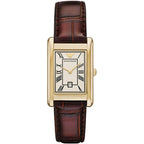 Emporio Armani Gino AR11665 Men's Quartz Watch – Cream & Black Genuine Leather Strap