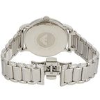 Emporio Armani Luigi AR11134 43mm Men's Chronograph Watch – Black Textured & Silver-Tone Stainless Steel Bracelet