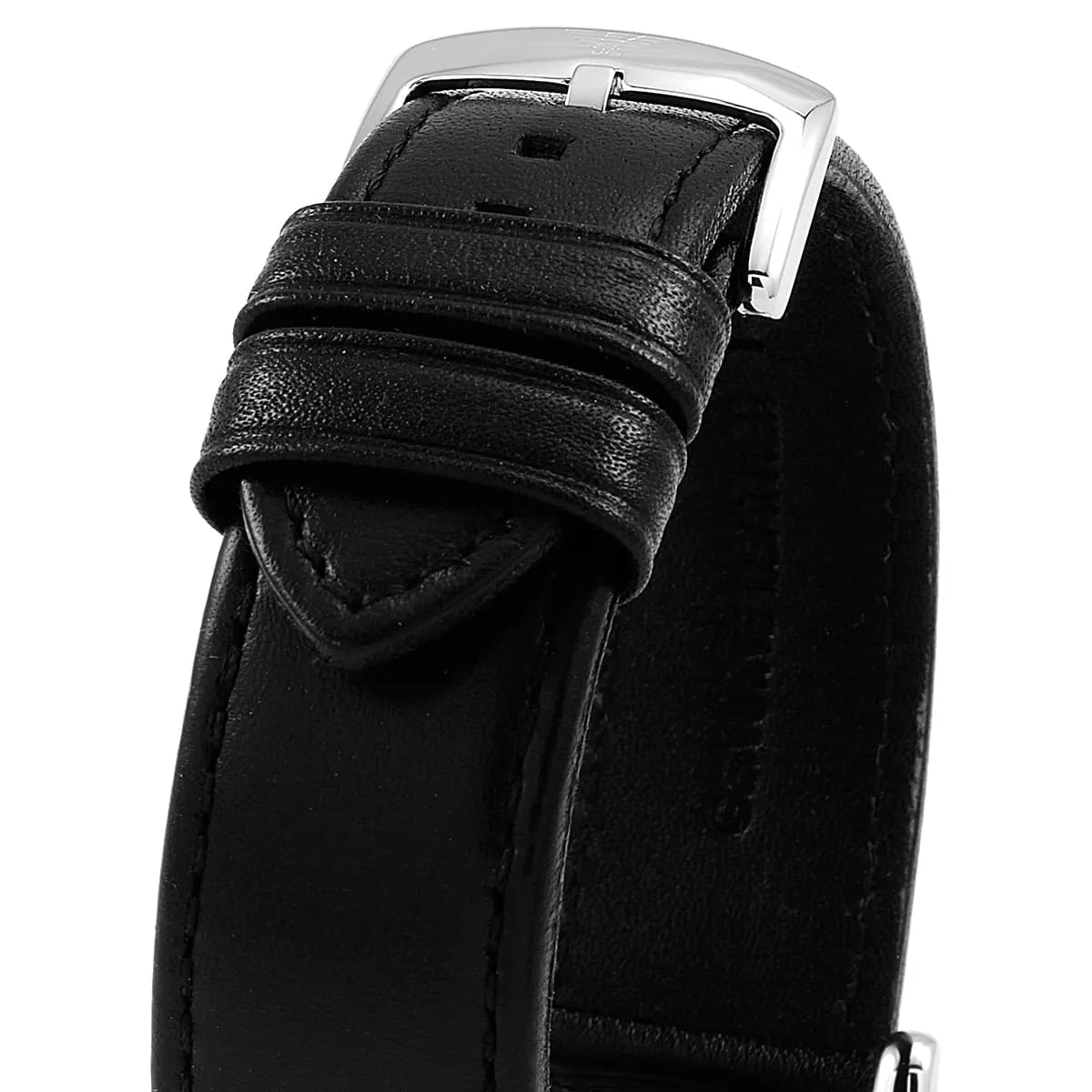 Emporio Armani Luigi AR1733 Men's Chronograph Watch – Black & Black Genuine Leather Strap