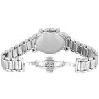 Emporio Armani Luigi AR1853 41mm Men's Chronograph Watch – Black & Silver-Tone Stainless Steel Bracelet