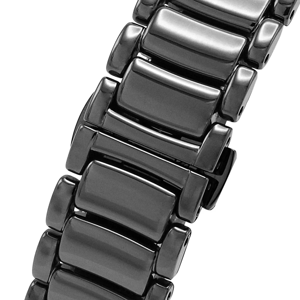 Emporio Armani Luigi AR60029 43mm Men's Automatic Watch – Gunmetal Skeleton & Gunmetal Stainless Steel Bracelet