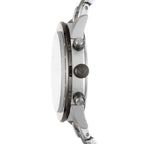 Emporio Armani Mario AR11391 Men's Chronograph Watch – Grey Sunray & Gunmetal Stainless Steel Bracelet