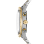 Emporio Armani Mario AR11521 43mm Men's Chronograph Watch – Black & Two-Tone Stainless Steel Bracelet