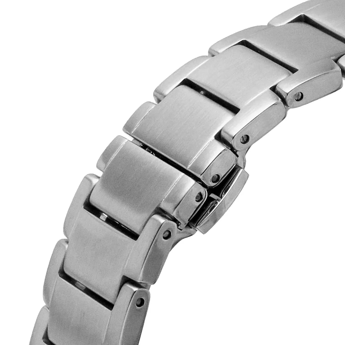 Emporio Armani Mario AR60052 43mm Men's Automatic Watch – Blue Skeleton & Silver Stainless Steel Bracelet