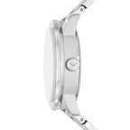 Emporio Armani Mario AR60053 43mm Men's Automatic Watch – Green Skeleton & Silver Stainless Steel Bracelet