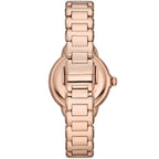 Emporio Armani Mia AR11523 32mm Women's Quartz Watch – Mother-of-Pearl & Rose Gold-Tone Stainless Steel Bracelet