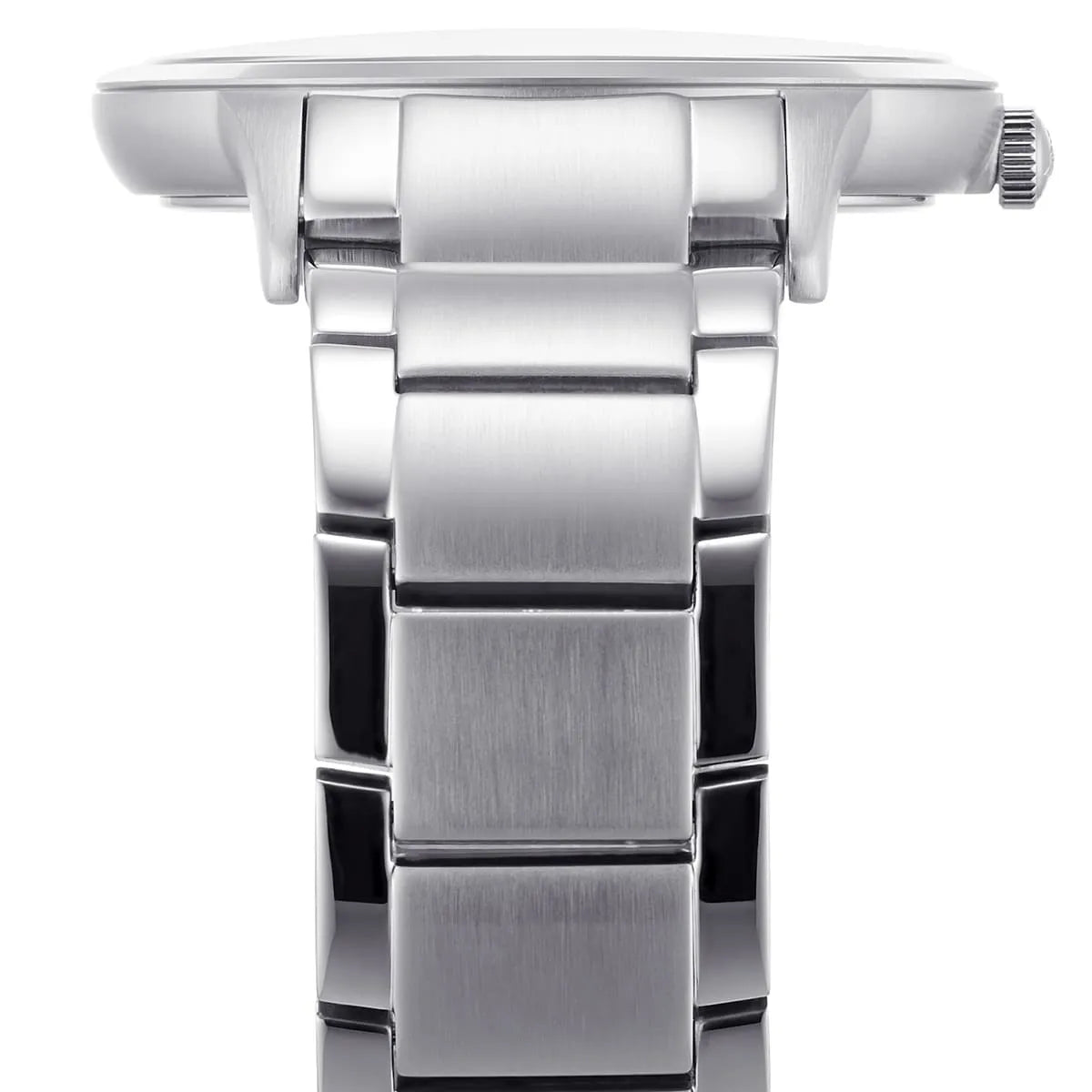 Emporio Armani Renato AR11189 43mm Men's Quartz Watch – Silver Sunray & Silver Stainless Steel Bracelet