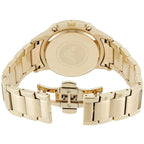 Emporio Armani Renato AR11332 43mm Men's Chronograph Watch – Off-White & Gold Stainless Steel Bracelet