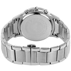 Emporio Armani Renato AR11458 43mm Men's Chronograph Watch – Royal Blue Textured & Royal Blue Stainless Steel Bracelet