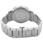 Emporio Armani Renato AR2431 43mm Men's Quartz Watch – Champagne Sunray & Silver Stainless Steel Bracelet