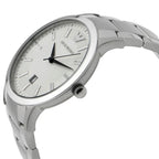Emporio Armani Renato AR2431 43mm Men's Quartz Watch – Champagne Sunray & Silver Stainless Steel Bracelet