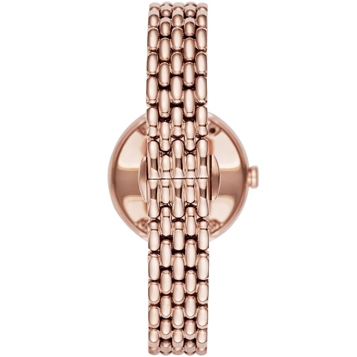 Emporio Armani Rosa AR11355 30mm Women's Quartz Watch – Mother-of-Pearl Crystal-Set & Rose Gold-Tone Stainless Steel Bracelet