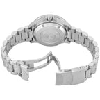 Emporio Armani Sea Explorer AR60083 42mm Men's Automatic Watch – Yellow & Silver-Tone Stainless Steel Bracelet