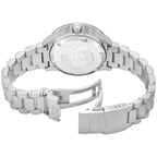 Emporio Armani Sea Explorer AR60090 42mm Men's Automatic Watch – Blue & Silver-Tone Stainless Steel Bracelet