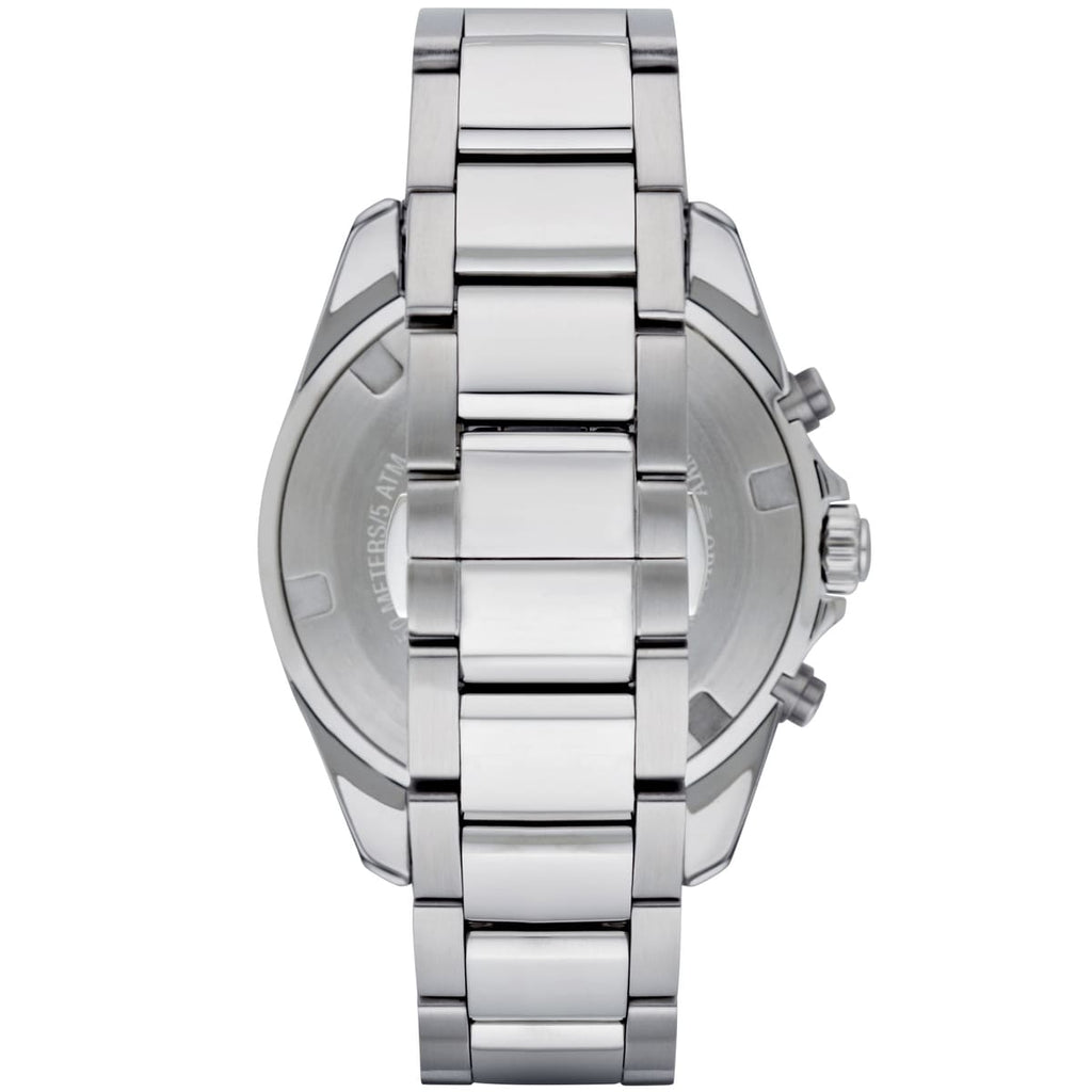 Emporio Armani Sigma AR6098 44mm Men's Chronograph Watch – Black & Black Stainless Steel Bracelet