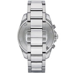 Emporio Armani Sigma AR6098 44mm Men's Chronograph Watch – Black & Black Stainless Steel Bracelet