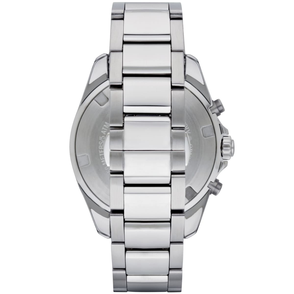 Emporio Armani Sigma AR6098 44mm Men's Chronograph Watch – Black & Black Stainless Steel Bracelet