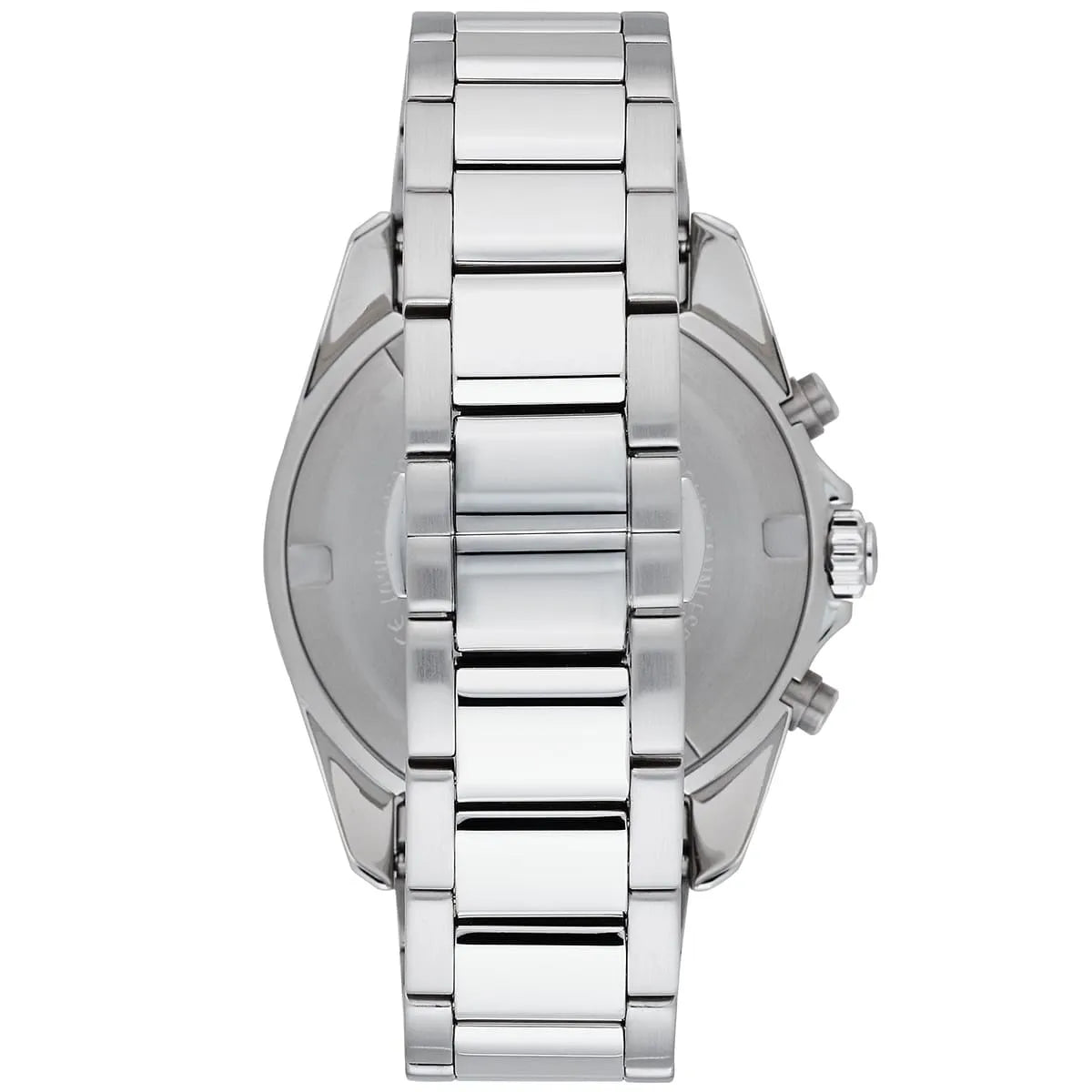 Emporio Armani Tazio AR6091 Men's Chronograph Watch – Navy Blue & Silver Stainless Steel Bracelet