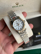 Rolex Datejust 31mm Women’s Master Quality Watch – Silver Dial, Stainless Steel Jubilee Bracelet & Stainless Steel Fluted Bezel