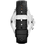 Fossil Wakefield CH2945 45mm Men’s Chronograph Watch – Blue Dial & Black Genuine Leather Strap