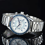 Omega Speedmaster Chronoscope 43mm Master Quality Chronograph – Silver Dial & Stainless Steel Bracelet