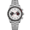 Omega Speedmaster Chronoscope 43mm Master Quality Chronograph – White Dial, Blue Accents & Stainless Steel Bracelet