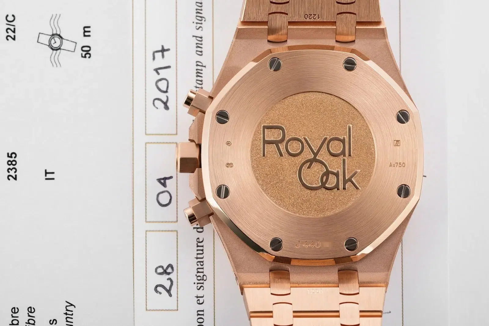 Audemars Piguet Royal Oak rose gold