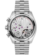 Omega Speedmaster Chronoscope 43mm Master Quality Chronograph – White Dial, Blue Accents & Stainless Steel Bracelet