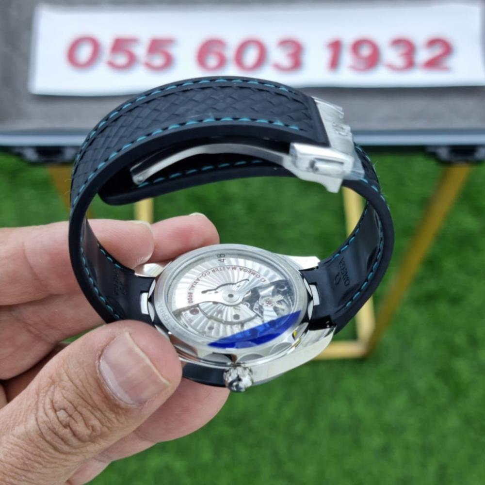 Omega Seamaster Aqua Terra 150M Master Quality Watch – Turquoise Dial & Black Rubber Strap