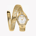 Just Cavalli Signature JC1L303M0025 Women's Quartz Watch – Signature with Silver Stainless Steel Bracelet