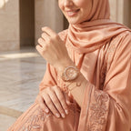 Fossil Riley ES2811 38mm Women’s Watch – Rose Gold-Tone Dial, Stainless Steel Bracelet & Crystal-Set Bezel