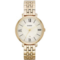 Fossil Jacqueline ES3434 36mm Women’s Watch – Cream Dial, Gold-Tone Stainless Steel Bracelet & Date Display