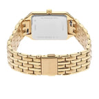 Fossil Raquel ES5220 Women’s Watch – White Dial, Gold-Tone Stainless Steel Bracelet & Day-Date Display
