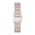 Fossil Raquel ES5222 Women’s Watch – White Dial, Silver & Rose Gold-Tone Bracelet & Date Display