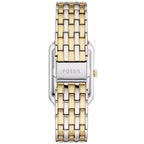 Fossil Raquel ES5305 Women’s Watch – Mother-of-Pearl Dial, Two-Tone Stainless Steel Bracelet & Crystal Accents