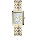 Fossil Raquel ES5305 Women’s Watch – Mother-of-Pearl Dial, Two-Tone Stainless Steel Bracelet & Crystal Accents