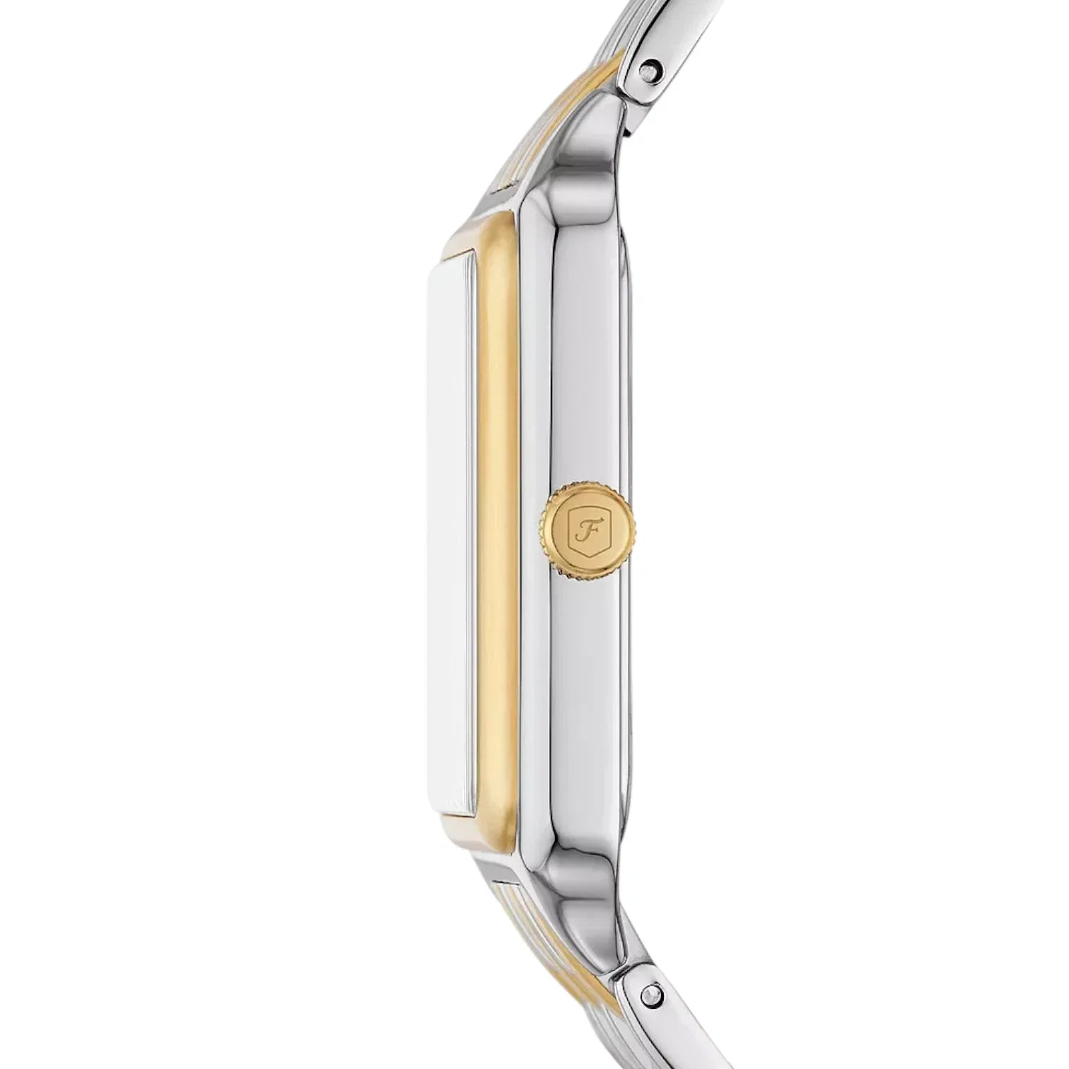 Fossil Raquel ES5305 Women’s Watch – Mother-of-Pearl Dial, Two-Tone Stainless Steel Bracelet & Crystal Accents