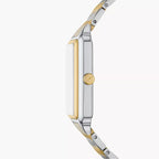 Fossil Raquel ES5399 Women’s Watch – Mother-of-Pearl Dial, Two-Tone Bracelet & Sun & Moon Display
