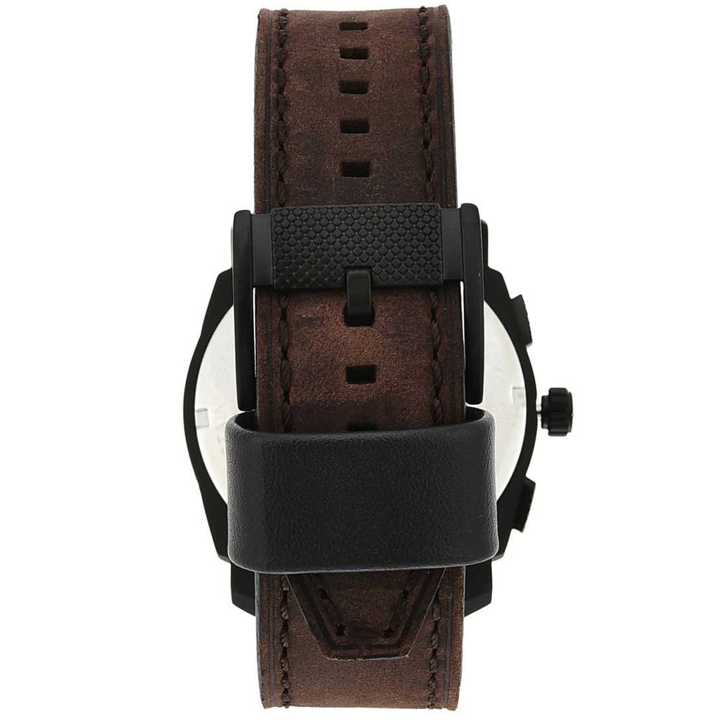 Fossil Machine Flight FS4656 42mm Men’s Chronograph Watch – Brown Dial & Brown Genuine Leather Strap