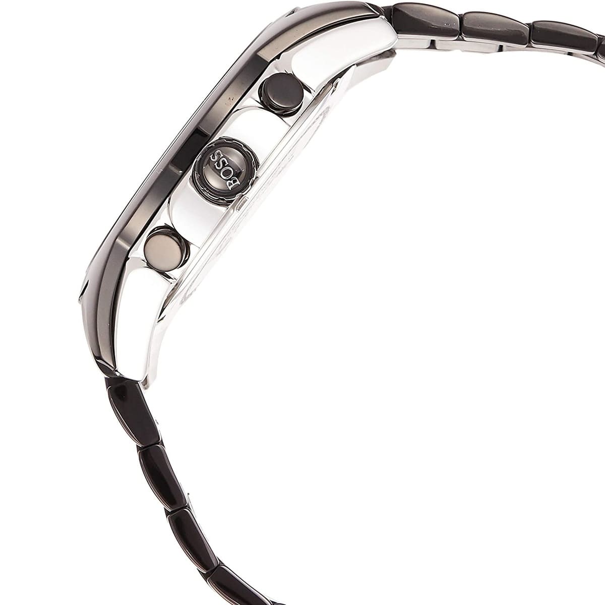 Hugo Boss Onyx 1513365 44mm Men’s Chronograph Watch – Black Dial & Stainless Steel Bracelet