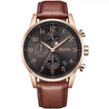 Hugo Boss Navigator 1513496 44mm Men’s Chronograph Watch – Grey Dial & Brown Genuine Leather Strap