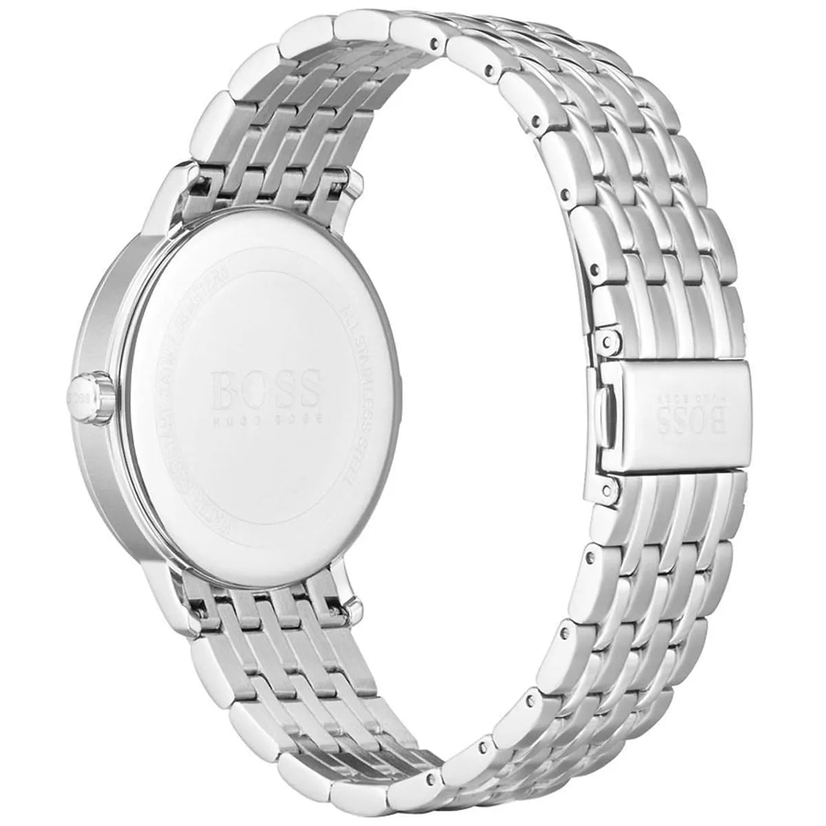 Hugo Boss Corporal 1513642 40mm Men’s Quartz Watch – Blue Dial & Stainless Steel Bracelet