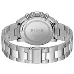 Hugo Boss Volane 1513875 44mm Men’s Chronograph Watch – White Dial & Silver-tone Stainless Steel Link Bracelet