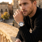 Hugo Boss Volane 1513875 44mm Men’s Chronograph Watch – White Dial & Silver-tone Stainless Steel Link Bracelet