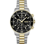 Hugo Boss Admiral 1513908 46mm Men’s Chronograph Watch – Black Dial & Stainless Steel Bracelet