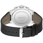 Hugo Boss Taper 1514085 45mm Men’s Chronograph Watch – Black Dial & Black Rubber Strap